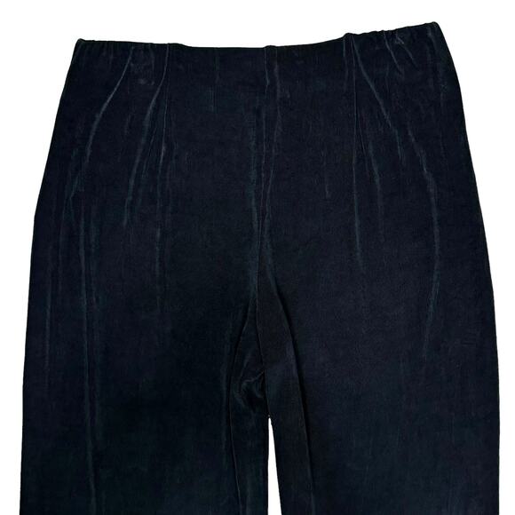 Chico's Travelers Sz 3 Regular Black Straight Leg Full Length PullOn Slinky Pant - Picture 3 of 6